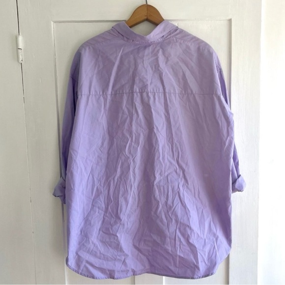 Aritzia Lavender Button Down - Picture 2 of 2